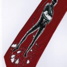 French Bronze Nude Art Deco Statue Female Figurine Lamb Sheep Fancy Novelty Neck Tie
