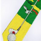 Golf Sport Fancy Novelty Neck Tie
