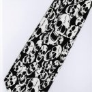 Halloween Skull Punk Rock Fancy Novelty Neck Tie