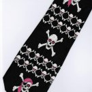 Pirates of the Caribbean Skull Movie Fancy Novelty Neck Tie