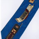 Vintage Hand Phone Fancy Novelty Neck Tie