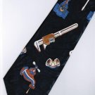 Pipe Plumbing Tools Plumber Occupation Fancy Novelty Neck Tie