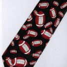 Rugby Ball Sport Fancy Novelty Neck Tie