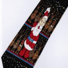 Christmas Santa Claus Xmas Reindeer Fancy Neck Tie 4