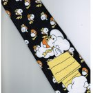 Snoopy Snow Dog DARK BLUE Cartoon Fancy Novelty Neck Tie