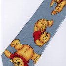 Winnie the Pooh Bear Disney Play SILVER Cartoon Neck Tie