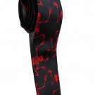 Skeleton Dance RED Slim Novelty Neck Tie