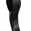 Kawaii Eyepatch Pirates Jolly Roger Skull Crossbones Slim Novelty Neck Tie