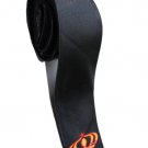 King Crown Shape BLACK #2 Slim Novelty Neck Tie