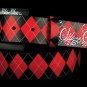 Red Arglyle belt