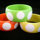 KCBRC 00009 Polka Orange, Green & Yellow
