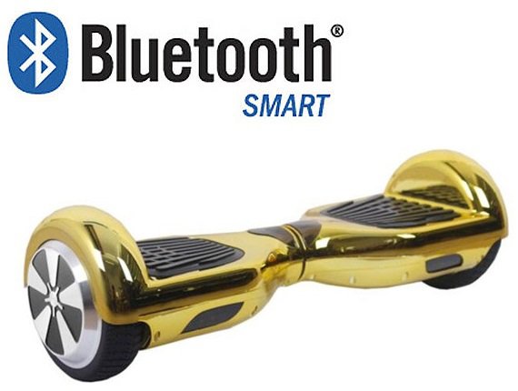 2018 Bluetooth Chrome Gold Self Balancing Lamborghini V12 Hoverboard