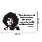 Wall Stickers Wall Decals, jimi hendrix PVC Wall Stickers