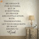 AYA DIY Wall Stickers Wall Decals, God Bible Verse PVC Wall Stickers