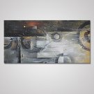 Stretched Canvas Print Abstract Traditional,One Panel Canvas Horizontal Print Wall Decor For Home