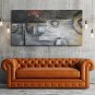 Stretched Canvas Print Abstract Traditional,One Panel Canvas Horizontal Print Wall Decor For Home