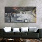 Stretched Canvas Print Abstract Traditional,One Panel Canvas Horizontal Print Wall Decor For Home