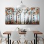 Stretched Canvas Print Floral/Botanical Modern,One Panel Canvas Horizontal Print Wall Decor For Ho