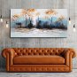 Stretched Canvas Print Landscape European Style,One Panel Canvas Horizontal Print Wall Decor For H