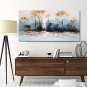 Stretched Canvas Print Landscape European Style,One Panel Canvas Horizontal Print Wall Decor For H