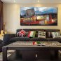 Stretched Canvas Print Abstract European Style,One Panel Canvas Horizontal Print Wall Decor For Ho