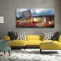 Stretched Canvas Print Abstract European Style,One Panel Canvas Horizontal Print Wall Decor For Ho