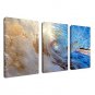 Stretched Canvas Print Three Panels Canvas Horizontal Print Wall Decor For Home Decoration