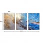 Stretched Canvas Print Three Panels Canvas Horizontal Print Wall Decor For Home Decoration
