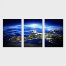 Stretched Canvas Print Three Panels Canvas Horizontal Print Wall Decor For Home Decoration