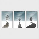 Stretched Canvas Print Three Panels Canvas Horizontal Print Wall Decor For Home Decoration