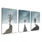 Stretched Canvas Print Three Panels Canvas Horizontal Print Wall Decor For Home Decoration