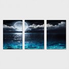 Stretched Canvas Print Three Panels Canvas Horizontal Print Wall Decor For Home Decoration