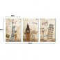 Stretched Canvas Print Three Panels Canvas Horizontal Print Wall Decor For Home Decoration