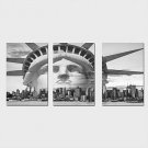 Stretched Canvas Print Three Panels Canvas Horizontal Print Wall Decor For Home Decoration