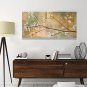 Stretched Canvas Print Abstract Modern Classic,One Panel Canvas Horizontal Print Wall Decor For Ho