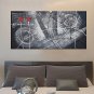 Stretched Canvas Print Abstract Modern Classic,One Panel Canvas Horizontal Print Wall Decor For Ho