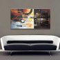 Stretched Canvas Print Abstract Modern Classic,One Panel Canvas Horizontal Print Wall Decor For Ho