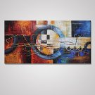 Stretched Canvas Print Abstract Modern Classic,One Panel Canvas Horizontal Print Wall Decor For Ho