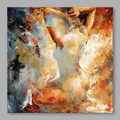 IARTS Oil Painting  Natural Body Painting Abstract Art Acrylic Canvas Wall Art For Home Decoration