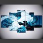 Stretched Canvas Print People Fantasy Style Modern,Five Panels Canvas Any Shape Print Wall Decor F