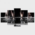 Stretched Canvas Print Abstract Leisure Modern Classic,Five Panels Canvas Any Shape Print Wall Dec