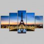 Unframed Canvas Print Landscape Modern,Five Panels Canvas Any Shape Print Wall Decor For Home Deco