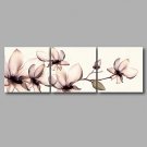 Stretched Canvas Print Three Panels 72inches x24inches Canvas Wall Decor Home Decoration Abstract