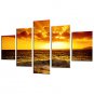 Canvas Set Landscape Still Life Modern Classic,Five Panels Canvas Any Shape Print Wall Decor For H