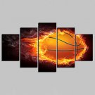 Unframed Canvas Print Abstract Fantasy ModernFive Panels Canvas Any Shape Print Wall Decor For Hom