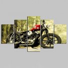 Unframed Canvas Print Landscape Modern,Five Panels Canvas Any Shape Print Wall Decor For Home Deco