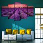Unframed Canvas Print Landscape Modern,Five Panels Canvas Any Shape Print Wall Decor For Home Deco