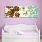 Stretched Canvas Print Animal Pastoral European Style,One Panel Canvas Horizontal Print Wall Decor