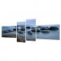 Art Print Landscape Modern Mediterranean,Four Panels Canvas Any Shape Print Wall Decor For Home De