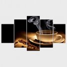 Still Life Style Modern,Five Panels Canvas Any Shape Print Wall Decor For Home Decoration